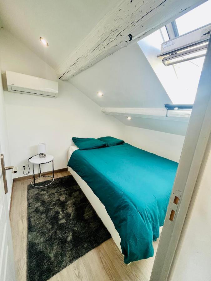 Superbe Duplex Design Neuf 2 Chambres, Climatise Tout Confort, Facile D,Acces Stationnement Gratuit Marseille Kültér fotó
